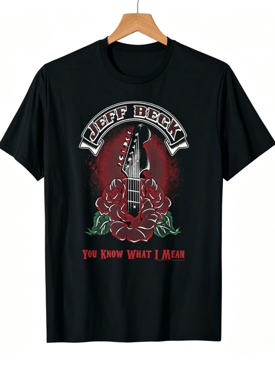 Laroy S Other - Jeff Beck - You Know What I Mean Graphics Womens Mens T-shirt Unisex